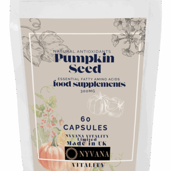 Pumpkin Seed Oil 300mg 60 Capsules